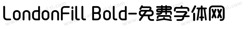 LondonFill Bold字体转换
